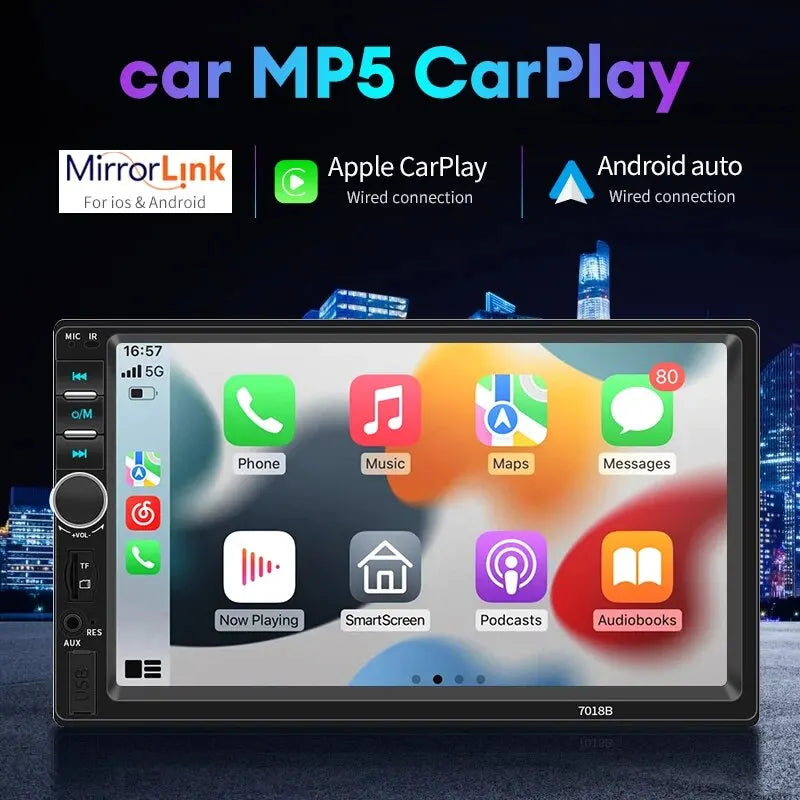 CINETECH 7inch Multimedia CarPlay Screen